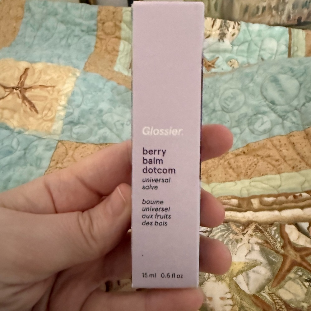 RARE- Discontinued Glossier Balm Dot Com in Berry